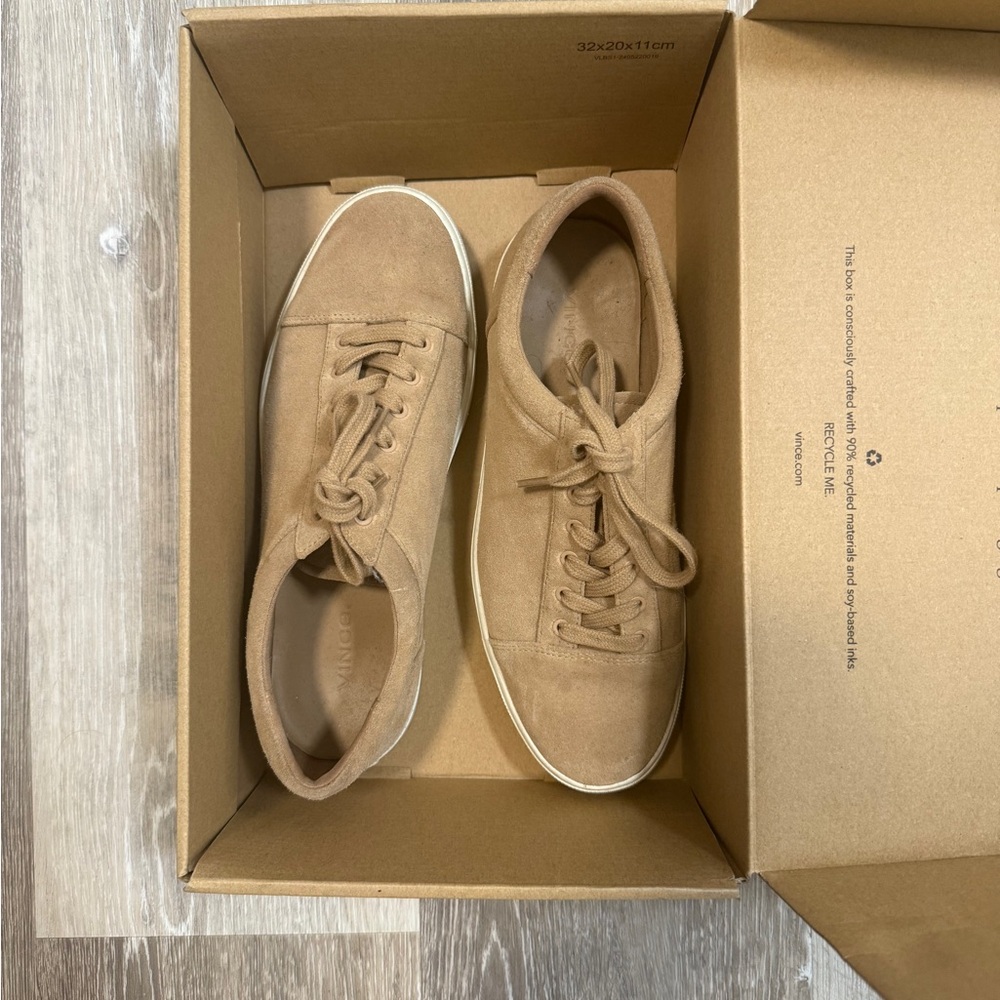 Vince Suede Sneakers 7.5